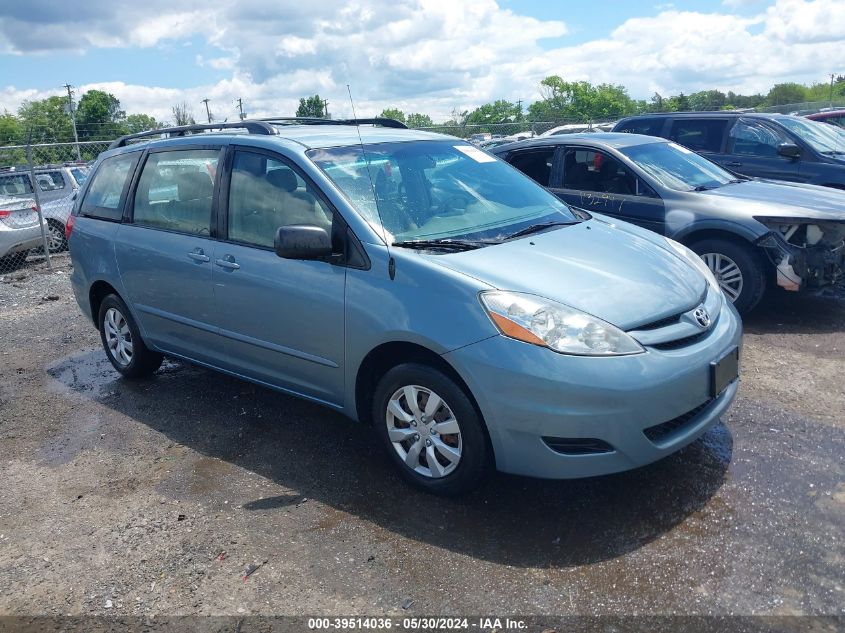 2008 Toyota Sienna Ce VIN: 5TDZK23C68S180516 Lot: 39514036