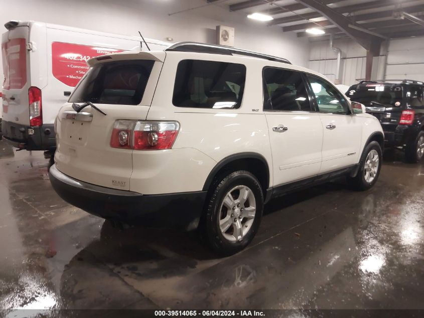 2008 GMC Acadia Slt-1 VIN: 1GKER23718J270204 Lot: 39514065