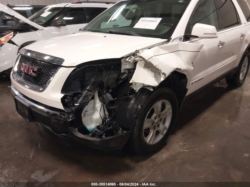 2008 GMC Acadia Slt-1 VIN: 1GKER23718J270204 Lot: 39514065