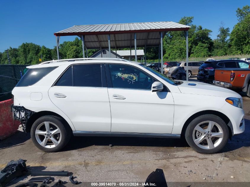 2018 Mercedes-Benz Gle 350 4Matic VIN: 4JGDA5HB9JB187466 Lot: 39514070