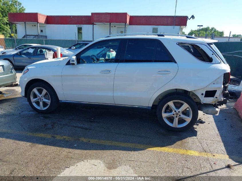 2018 Mercedes-Benz Gle 350 4Matic VIN: 4JGDA5HB9JB187466 Lot: 39514070