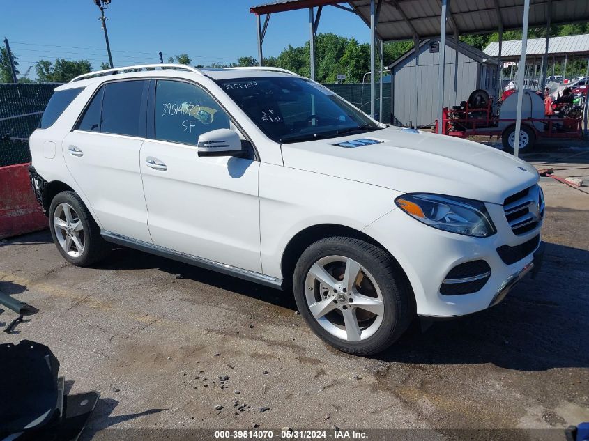 2018 Mercedes-Benz Gle 350 4Matic VIN: 4JGDA5HB9JB187466 Lot: 39514070