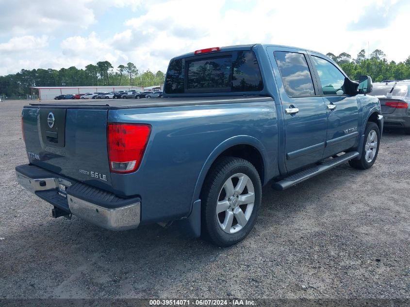 2010 Nissan Titan Le VIN: 1N6BA0ED5AN305030 Lot: 39514071