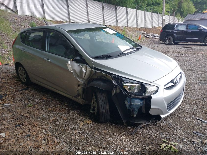 2014 Hyundai Accent Gs VIN: KMHCT5AE2EU194120 Lot: 39514085