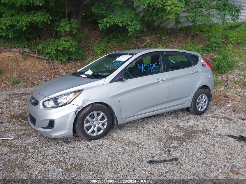 2014 Hyundai Accent Gs VIN: KMHCT5AE2EU194120 Lot: 39514085