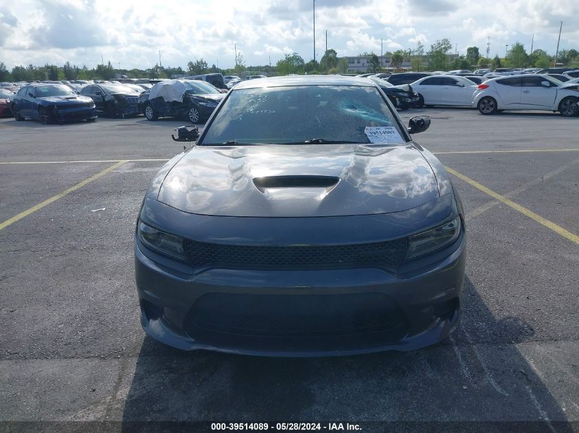 2021 Dodge Charger R/T Rwd VIN: 2C3CDXCT6MH628490 Lot: 39514089