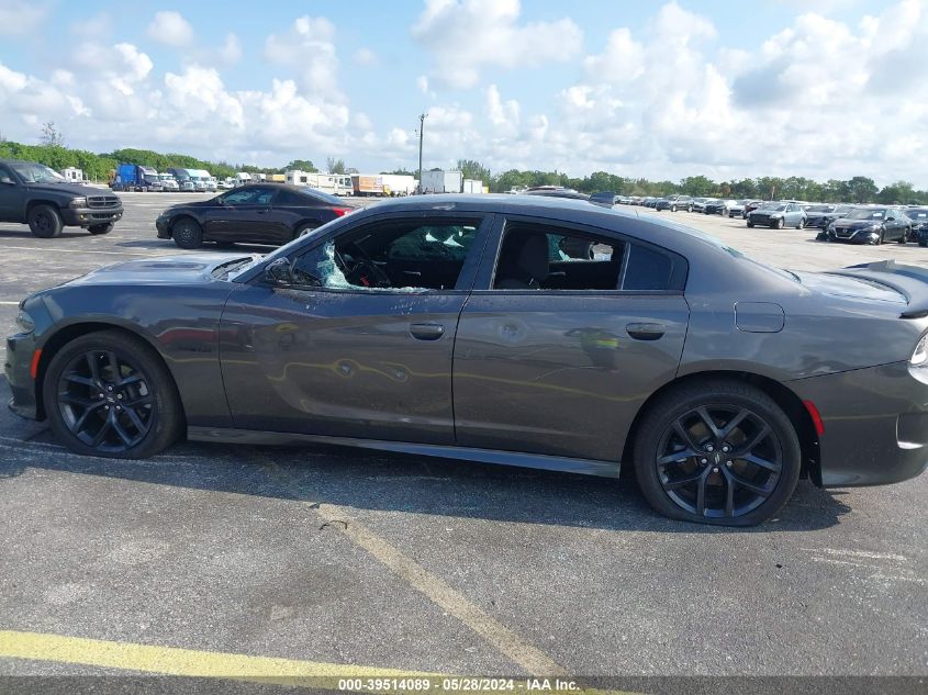 2021 Dodge Charger R/T Rwd VIN: 2C3CDXCT6MH628490 Lot: 39514089