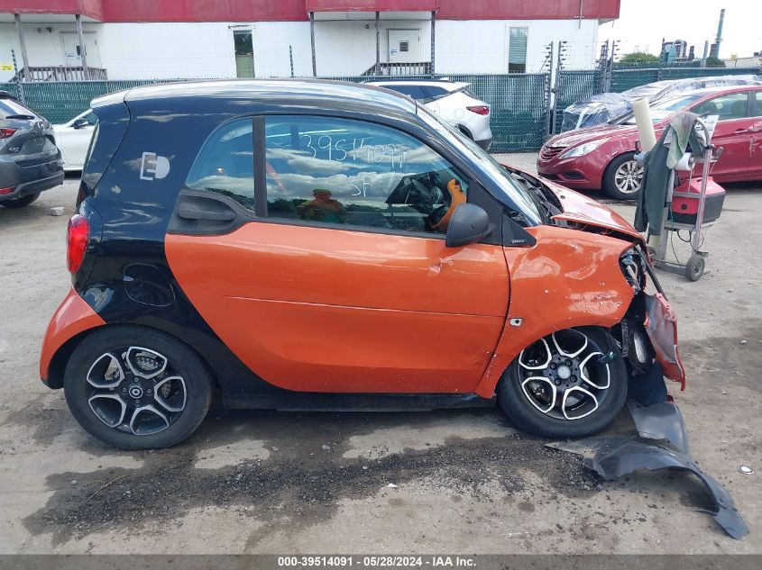 2018 Smart Fortwo Electric Drive Passion/Prime/Pure VIN: WMEFJ9BA2JK278942 Lot: 39514091