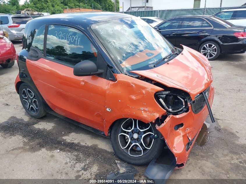 2018 Smart Fortwo Electric Drive Passion/Prime/Pure VIN: WMEFJ9BA2JK278942 Lot: 39514091