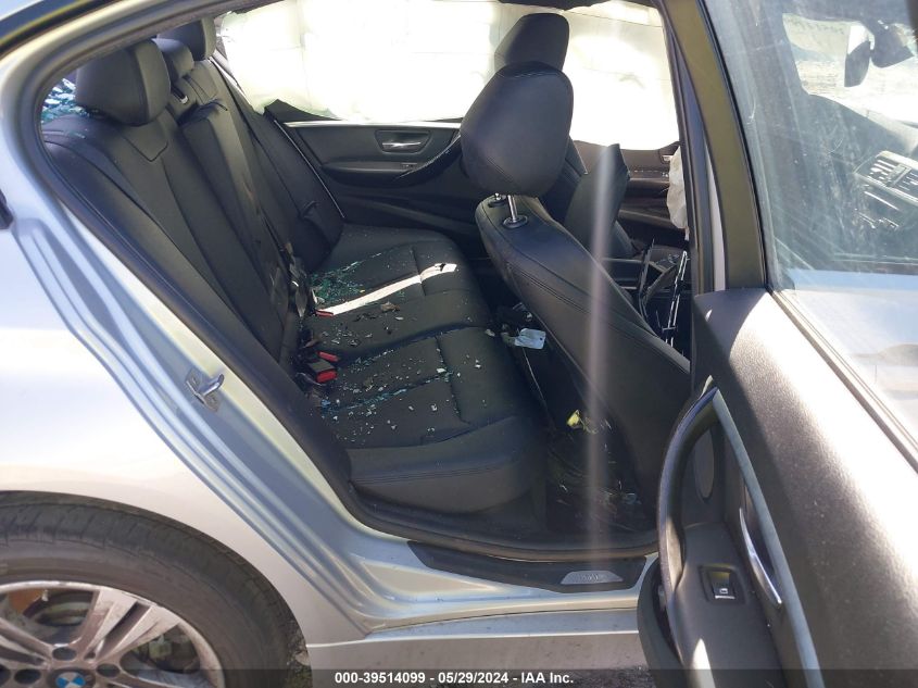 2016 BMW 328I VIN: WBA8E9G52GNT83153 Lot: 39514099