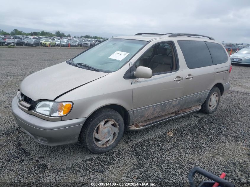 2003 Toyota Sienna Xle VIN: 4T3ZF13C43U556118 Lot: 39514109