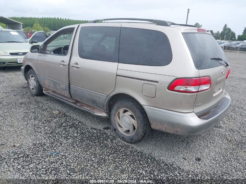 2003 Toyota Sienna Xle VIN: 4T3ZF13C43U556118 Lot: 39514109