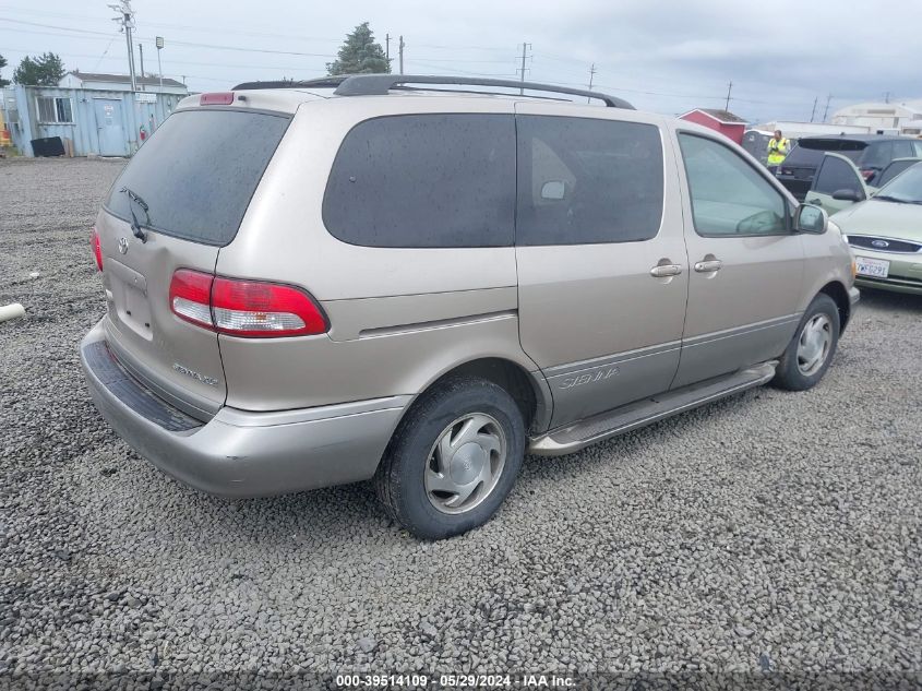 2003 Toyota Sienna Xle VIN: 4T3ZF13C43U556118 Lot: 39514109