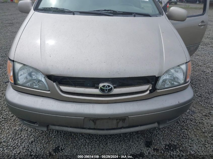 2003 Toyota Sienna Xle VIN: 4T3ZF13C43U556118 Lot: 39514109