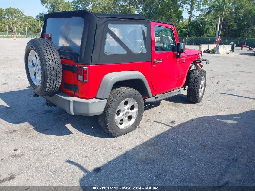 2017 Jeep Wrangler Sport 4X4 VIN: 1C4GJWAG7HL639349 Lot: 39514112