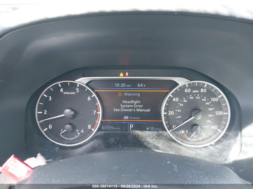 2022 Nissan Altima Sr Fwd VIN: 1N4BL4CV9NN320223 Lot: 39514113