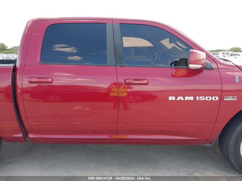 2012 Ram 1500 Sport VIN: 1C6RD7MT4CS298285 Lot: 39514125