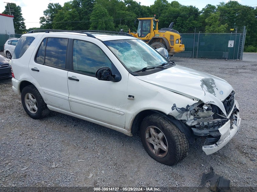 2001 Mercedes-Benz Ml 320 VIN: 4JGAB54E81A249154 Lot: 39514127