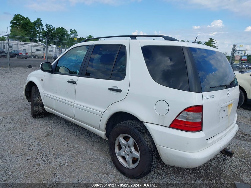 2001 Mercedes-Benz Ml 320 VIN: 4JGAB54E81A249154 Lot: 39514127