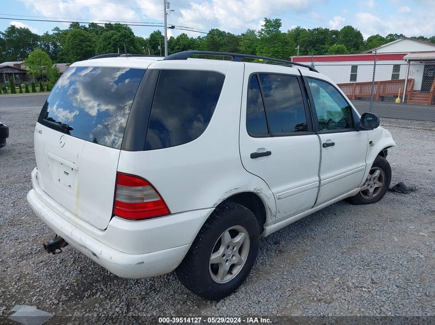 2001 Mercedes-Benz Ml 320 VIN: 4JGAB54E81A249154 Lot: 39514127