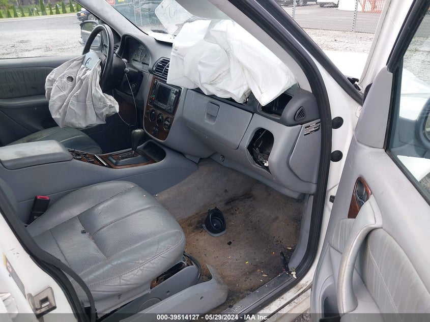 2001 Mercedes-Benz Ml 320 VIN: 4JGAB54E81A249154 Lot: 39514127