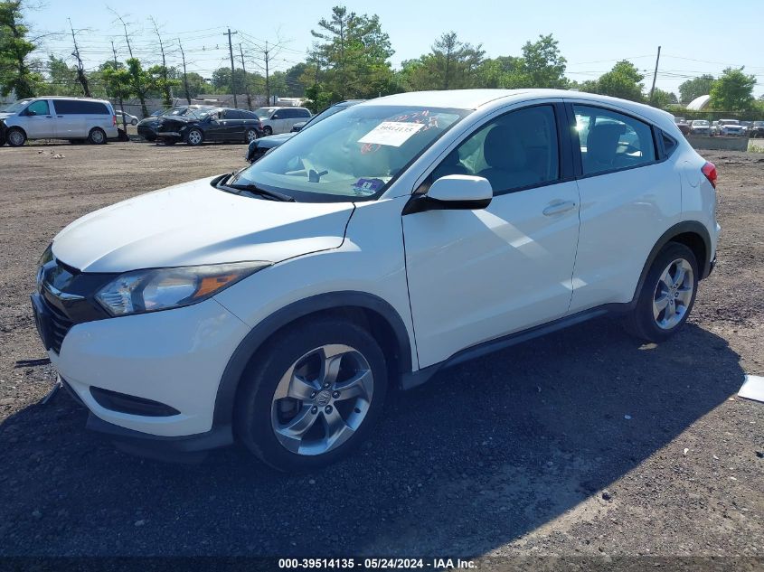 2017 Honda Hr-V Lx VIN: 3CZRU5H37HM702858 Lot: 39514135