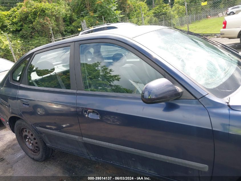 2005 Hyundai Elantra Gls/Gt VIN: KMHDN56D35U175252 Lot: 39514137