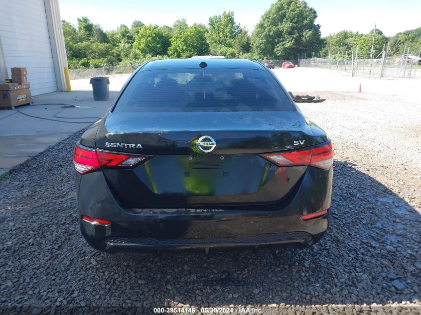 2022 Nissan Sentra Sv Xtronic Cvt VIN: 3N1AB8CV7NY245754 Lot: 39514146