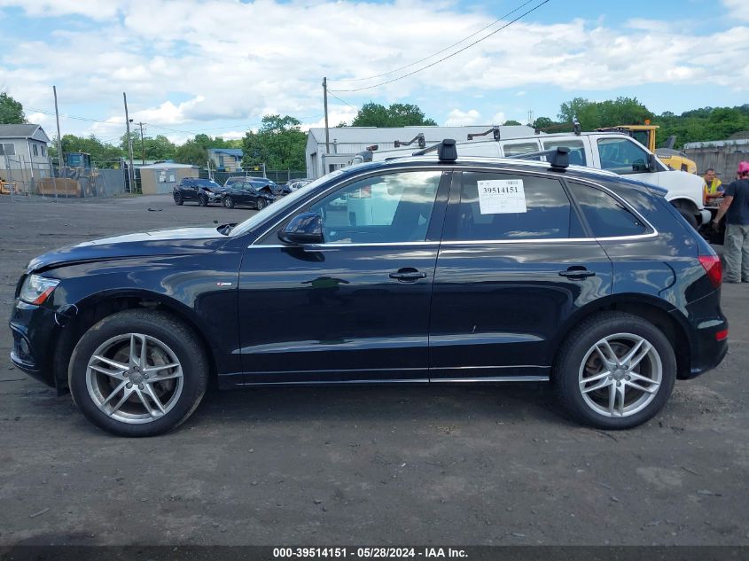 2013 Audi Q5 3.0T Premium Plus VIN: WA1WGAFP1DA073792 Lot: 39514151