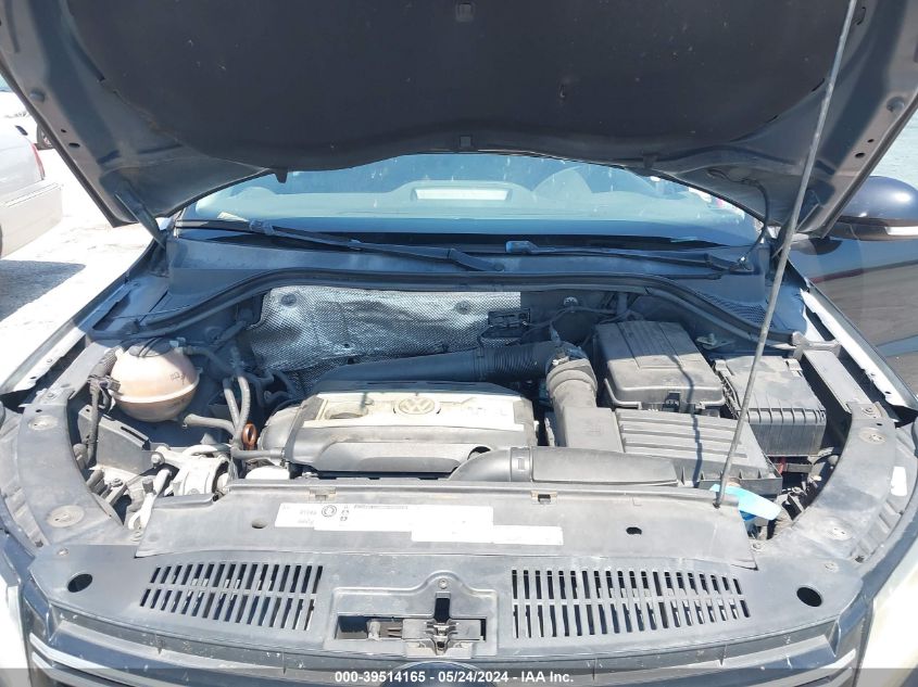 2012 Volkswagen Tiguan S VIN: WVGAV7AX7CW562498 Lot: 39514165