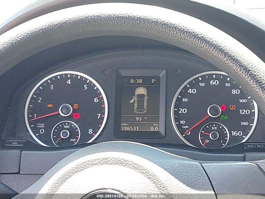 2012 Volkswagen Tiguan S VIN: WVGAV7AX7CW562498 Lot: 39514165