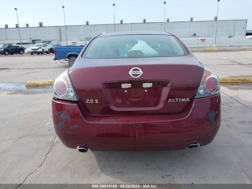2011 Nissan Altima 2.5 S VIN: 1N4AL2AP6BC163312 Lot: 39514169