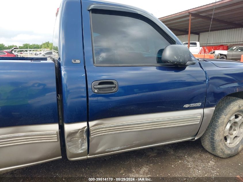 1999 Chevrolet Silverado 1500 Ls VIN: 1GCEC14W1XE245078 Lot: 39514170