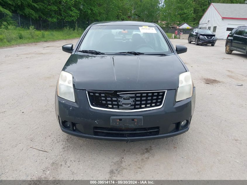 2008 Nissan Sentra 2.0S VIN: 3N1AB61E18L709436 Lot: 39514174