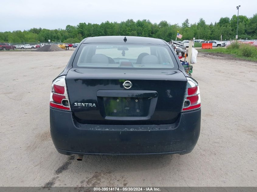 2008 Nissan Sentra 2.0S VIN: 3N1AB61E18L709436 Lot: 39514174