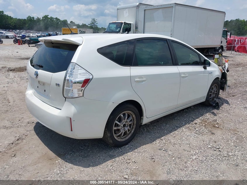 2014 Toyota Prius V Three VIN: JTDZN3EU0E3307308 Lot: 39514177