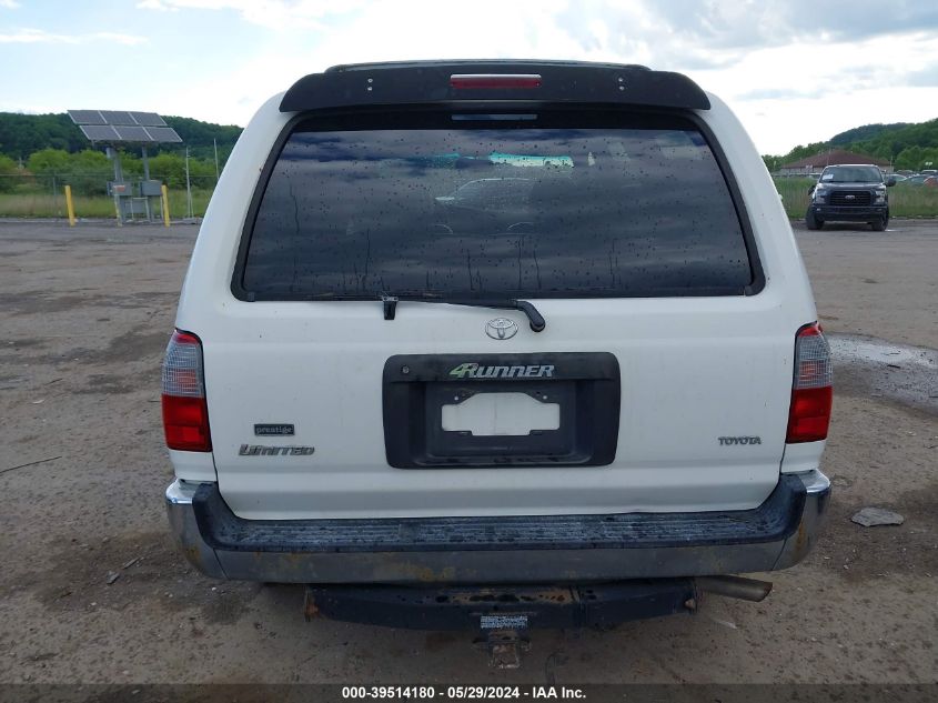 1998 Toyota 4Runner Sr5 V6 Limited VIN: JT3HN87R8W0163595 Lot: 39514180