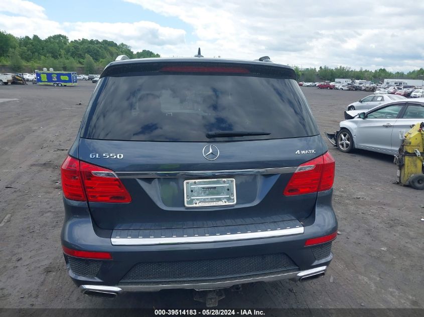 2013 Mercedes-Benz Gl 550 4Matic VIN: 4JGDF7DE8DA130473 Lot: 39514183