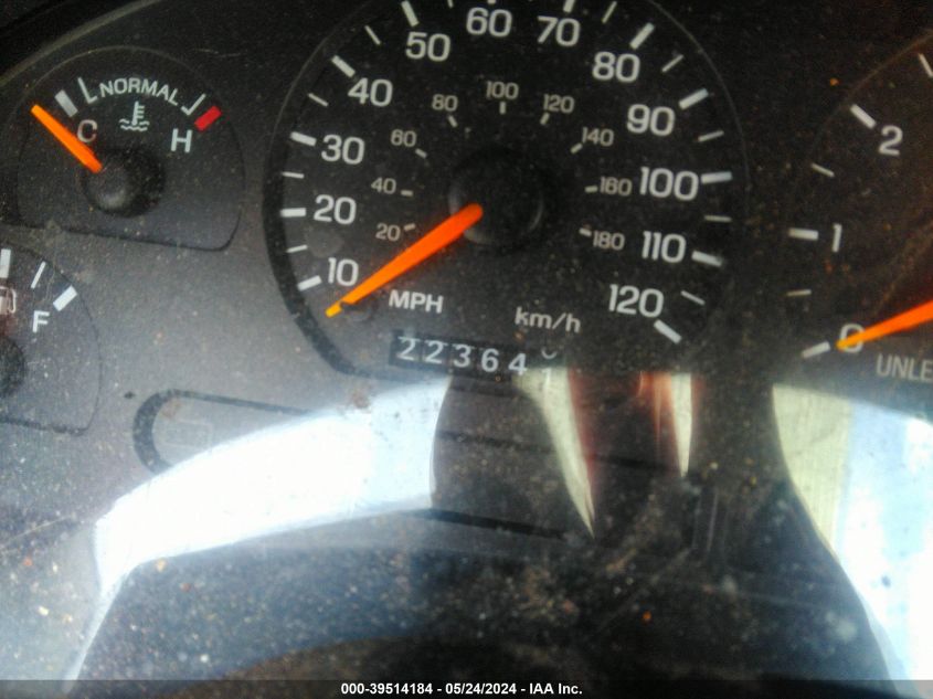 1997 Ford Mustang VIN: 1FALP404XVF200882 Lot: 39514184