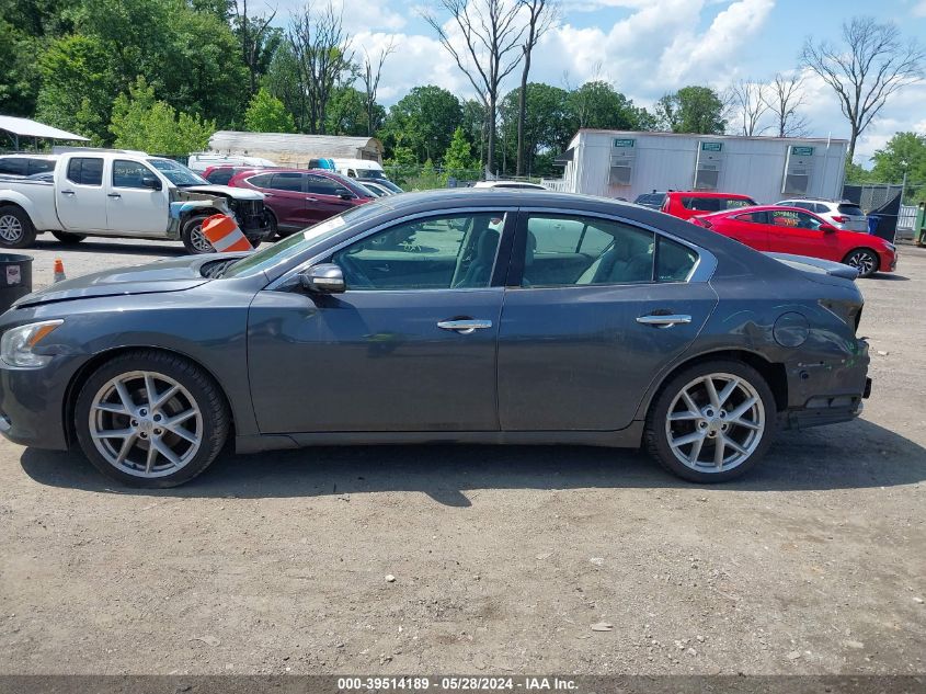 2009 Nissan Maxima 3.5 Sv VIN: 1N4AA51E59C846926 Lot: 39514189