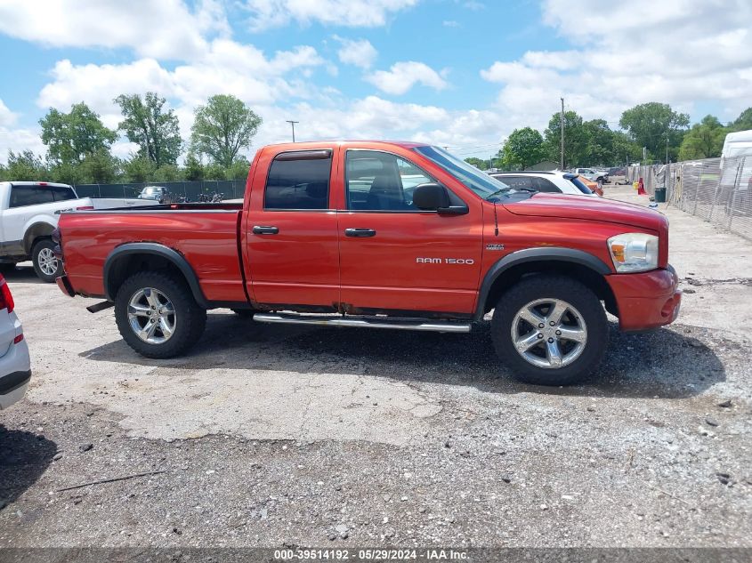 2007 Dodge Ram 1500 Slt/Trx4 Off Road/Sport VIN: 1D7HU18277S247460 Lot: 39514192