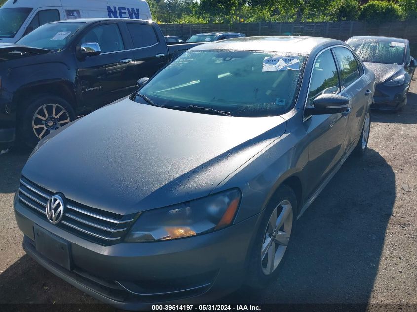 2013 Volkswagen Passat Se VIN: 1VWBP7A31DC004629 Lot: 39514197