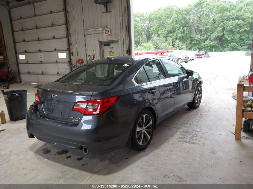 2016 Subaru Legacy 3.6R Limited VIN: 4S3BNEN60G3018236 Lot: 39514200