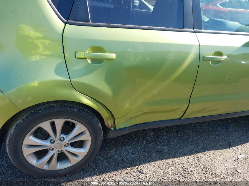 2014 Kia Soul + VIN: KNDJP3A58E7716302 Lot: 39514202