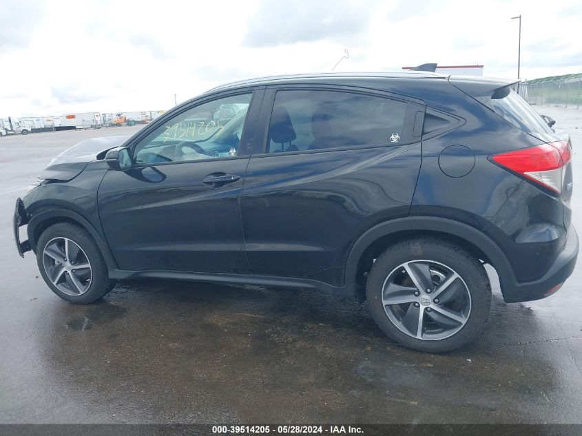 2022 Honda Hr-V Awd Ex VIN: 3CZRU6H50NM752858 Lot: 39514205