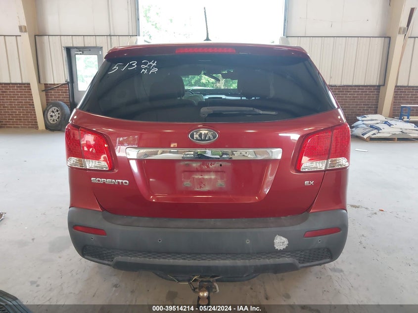 2011 Kia Sorento Ex VIN: 5XYKU3A18BG058098 Lot: 39514214