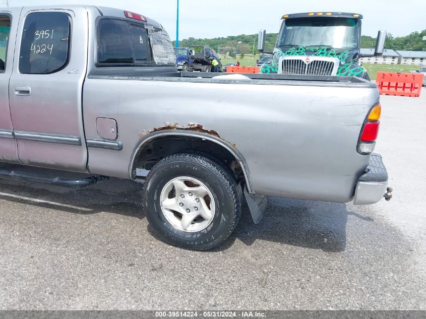 2002 Toyota Tundra Sr5 V8 VIN: 5TBRT34182S226198 Lot: 39514224