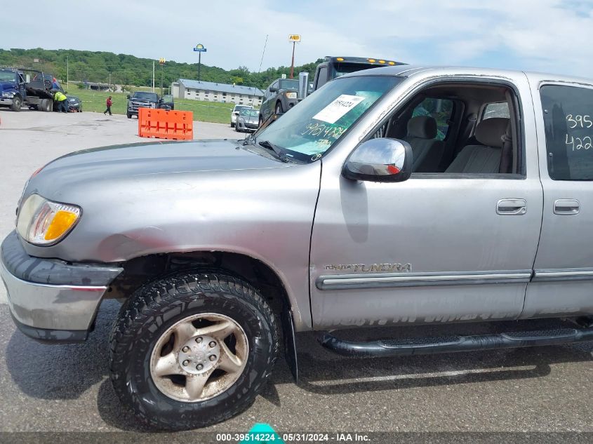 2002 Toyota Tundra Sr5 V8 VIN: 5TBRT34182S226198 Lot: 39514224