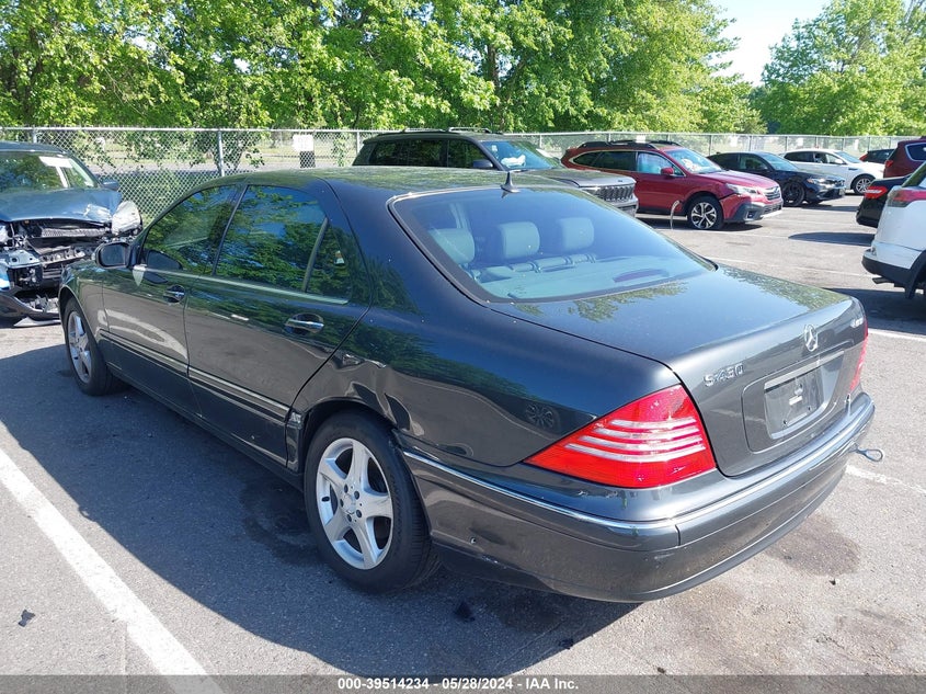 2004 Mercedes-Benz S 430 4Matic VIN: WDBNG83J04A401728 Lot: 39514234