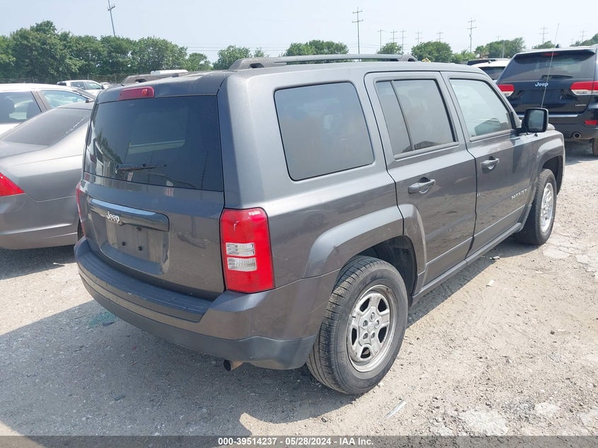 2016 JEEP PATRIOT SPORT - 1C4NJPBB7GD774761